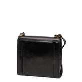 サルヴァトーレフェラガモ ガンチーニ ショルダーバッグ ブラック レザー レディース Salvatore Ferragamo 【中古】
